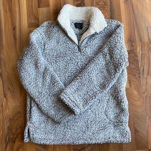 love tree | 1/4 zip sherpa